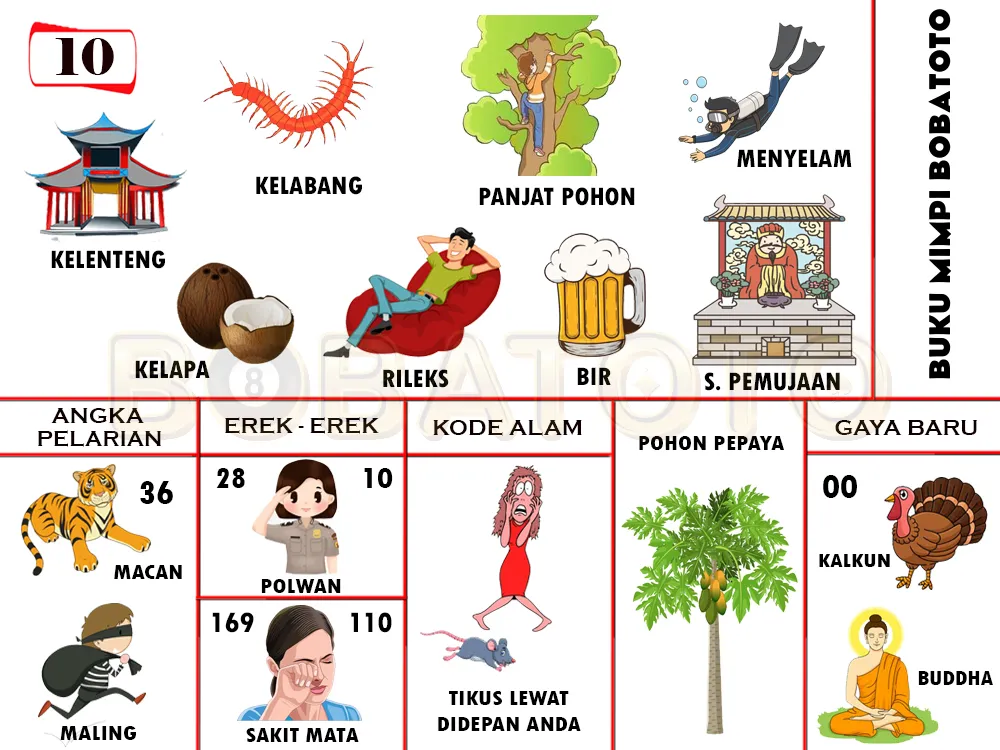 buku mimpi erek erek togel 10